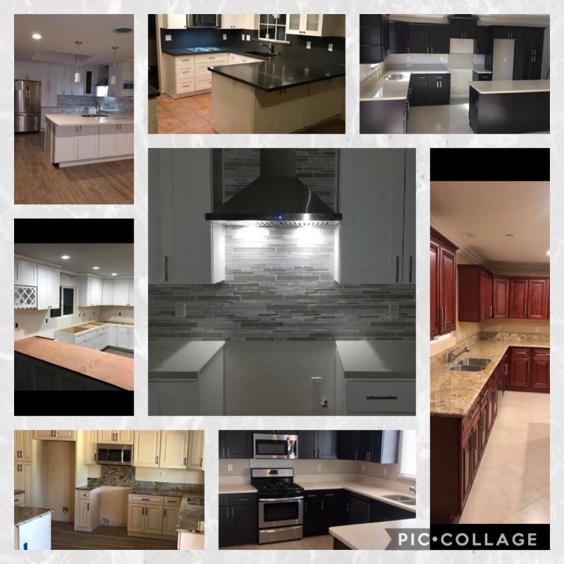 Various Kitchen remodel 